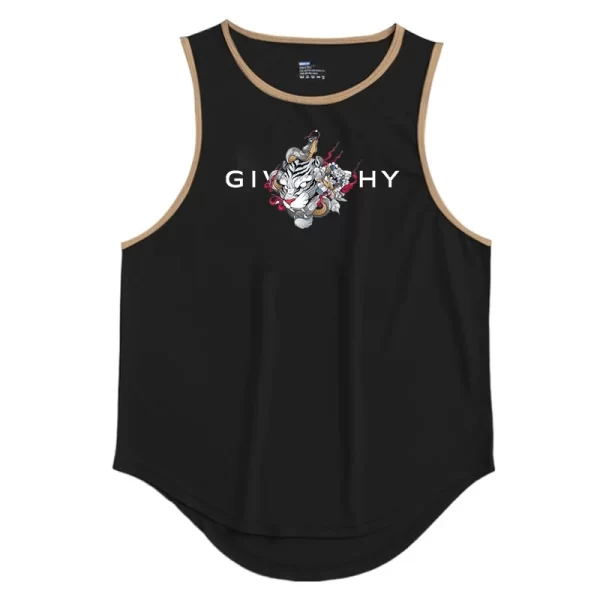 Camiseta regata masculina de ginástica para treino, musculação, fitness, sem mangas, roupa esportiva de secagem rápida de praia, colete muscular, verão. - Image 16