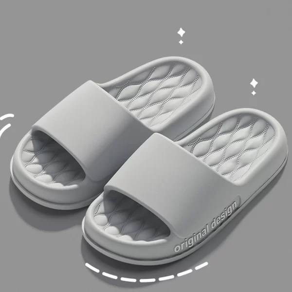 Chinelos antiderrapantes de PVC, unissex,  sapatos de praia, plataforma sólida, interior, banheiro, crianças, verão. - Image 10