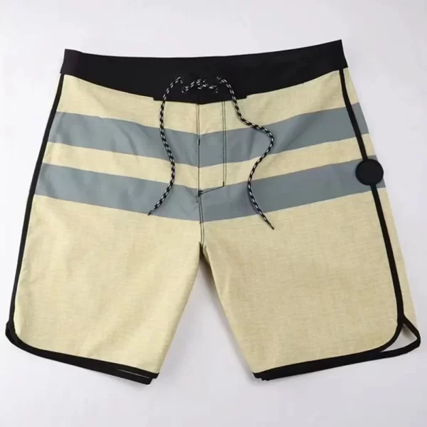 Bermuda masculina spandex, de secagem rápida,  de praia,  de surf, impermeáveis, fitness, de competição, novo. - Image 28