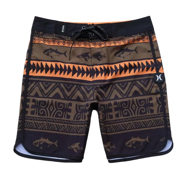 Bermuda masculina impermeável, de secagem rápida, elasticidade de 4 vias, surf na praia, ginástica fitness, de natação. - Image 12