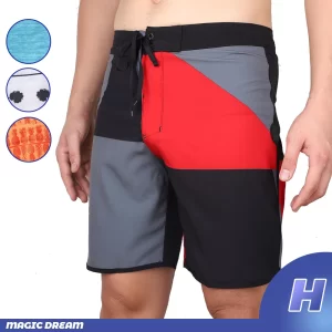 Bermuda masculina verão nova, praia, phantom, natação, à prova de água, secagem rápida, casual mergulho surfwear.