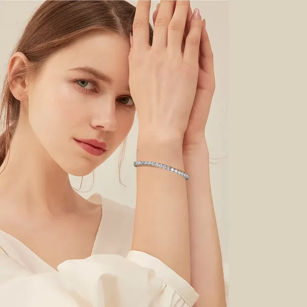 Pulseira S925 prata esterlina unissex, Orsa jóias autêntico, tênis corrente pulseira processo de moldagem hanmade high-end corrente de mão sb128. - Image 5