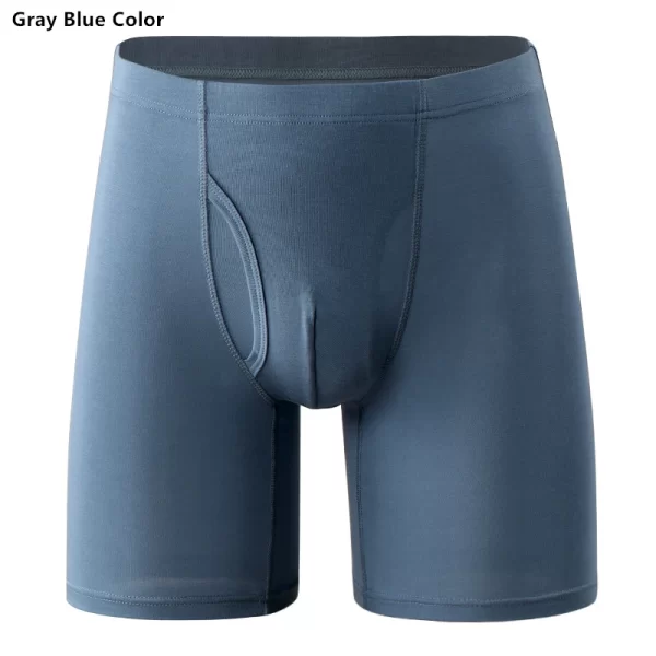 Cueca boxer extra longa masculina, 140kg, macio plus size 6xl 7xl 8xl solto pantie esportes, de alta qualidade, boxershorts. - Image 9