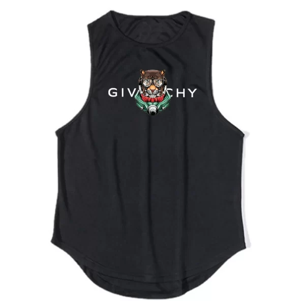 Camiseta regata masculina de ginástica para treino, musculação, fitness, sem mangas, roupa esportiva de secagem rápida de praia, colete muscular, verão. - Image 12