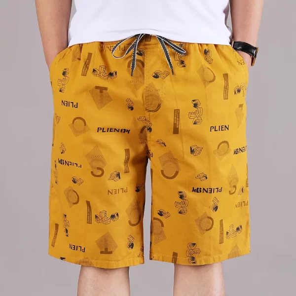 Bermudas de algodão casual de secagem rápida, masculina, outwear, tamanho grande, corredores, 5XL, moda verão, 100%. - Image 8