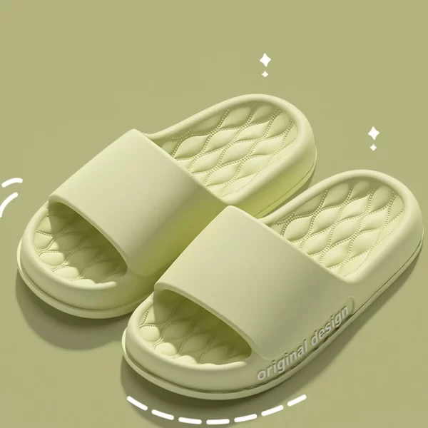 Chinelos antiderrapantes de PVC, unissex,  sapatos de praia, plataforma sólida, interior, banheiro, crianças, verão. - Image 7