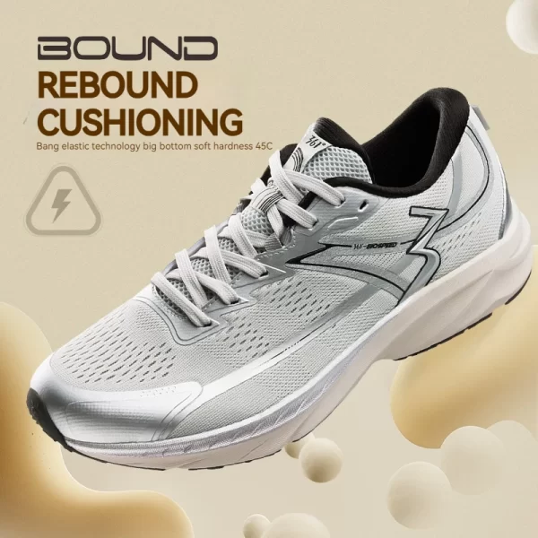 Tênis de amortecimento de choque, masculino,  de treinamento de teste físico, novo biospeed, resistente ao desgaste, amortecimento, 361 graus, 672432204 - Image 3