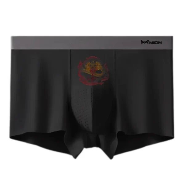 Cueca boxer masculina, de conforto magnético, roupa interior algodão, saudável, antibacteriano - Image 10