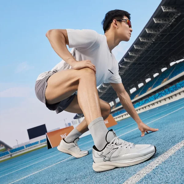 Tênis de amortecimento de choque, masculino,  de treinamento de teste físico, novo biospeed, resistente ao desgaste, amortecimento, 361 graus, 672432204 - Image 6