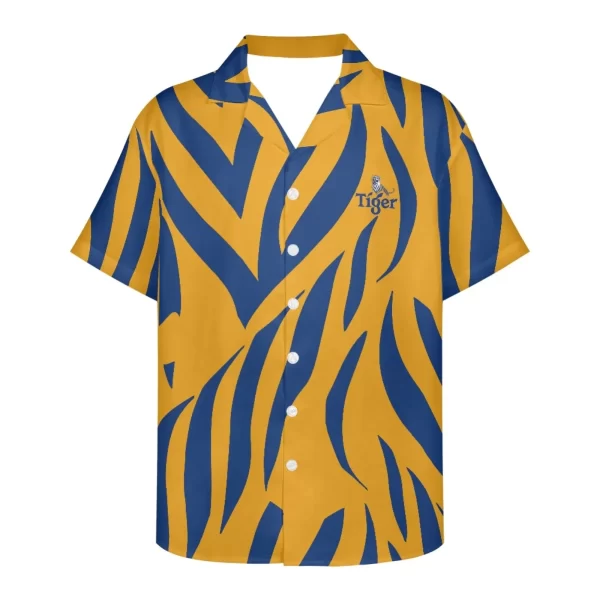 Camisa masculina, manga curta, casual,  de flores havaianas, roupas estampadas em 3D,  de viagem, verão. - Image 21