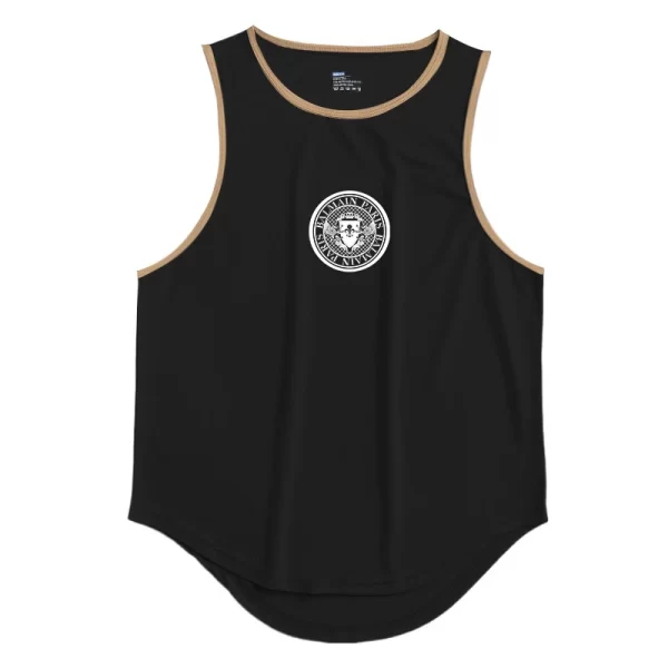 Camiseta regata masculina, sem mangas de secagem rápida com gola redonda, regata esportiva Fitness, Elástica, Respirável, Ginásio, Corrida, Treinamento, Verão. - Image 24