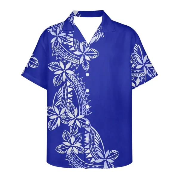 Camisa masculina, manga curta, casual,  de flores havaianas, roupas estampadas em 3D,  de viagem, verão. - Image 18