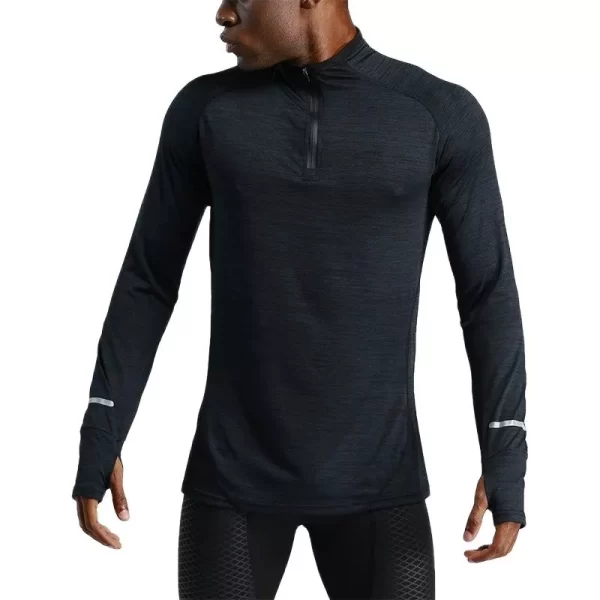 Camiseta manga longa masculina, Li u-longo, lazer, ioga, fitness, corrida, alta elasticidade, respirável, outono e inverno