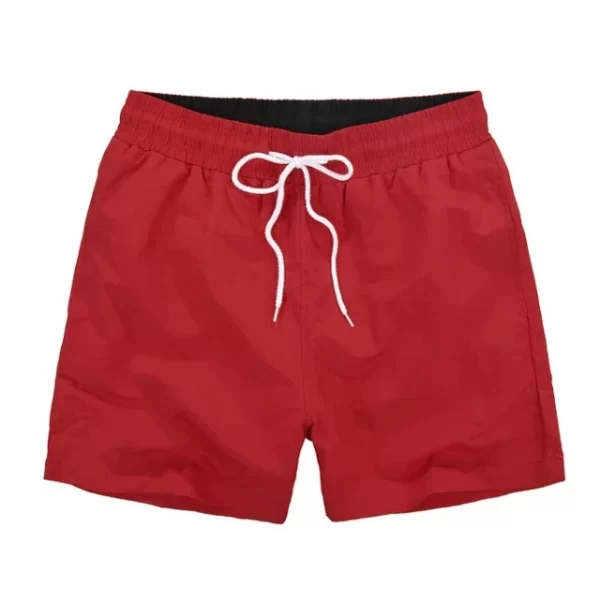 Shorts de verão casual masculino, de praia fitness,  de corrida respirável, marca cavalo, roupa de banho nova. - Image 8