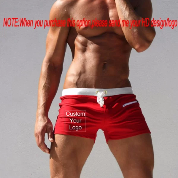 Shorts de Treino Masculino,  de Praia, Surf Praia, Logotipo Personalizado, Curto. - Image 9