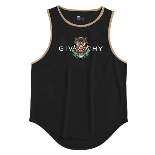 Camiseta regata masculina de ginástica para treino, musculação, fitness, sem mangas, roupa esportiva de secagem rápida de praia, colete muscular, verão. - Image 5