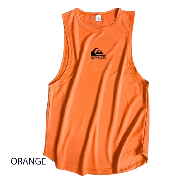 Camiseta regata masculina respirável sem mangas, colete elástico, camisa de musculação, roupas de ginástica ao ar livre, verão. - Image 11