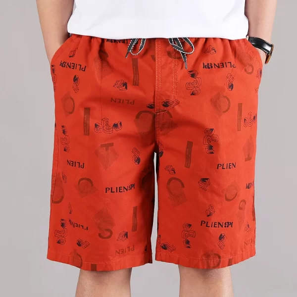 Bermudas de algodão casual de secagem rápida, masculina, outwear, tamanho grande, corredores, 5XL, moda verão, 100%. - Image 13