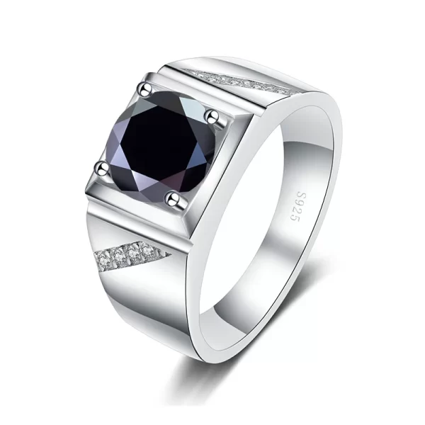 Anel masculino, JoyceJelly, Moissanite, prata pura 925 joias, luxo 1 Carat D cor, anéis simples S925 chapeamento de platina - Image 13