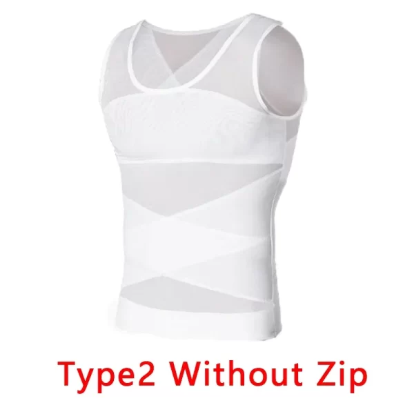 Camiseta de compressão do peito masculino CXZD, Redutor do abdômen, Shaper do corpo, Promover Colete, Fitness Cintura Trainer, Barriga Emagrecimento Espartilho. - Image 8