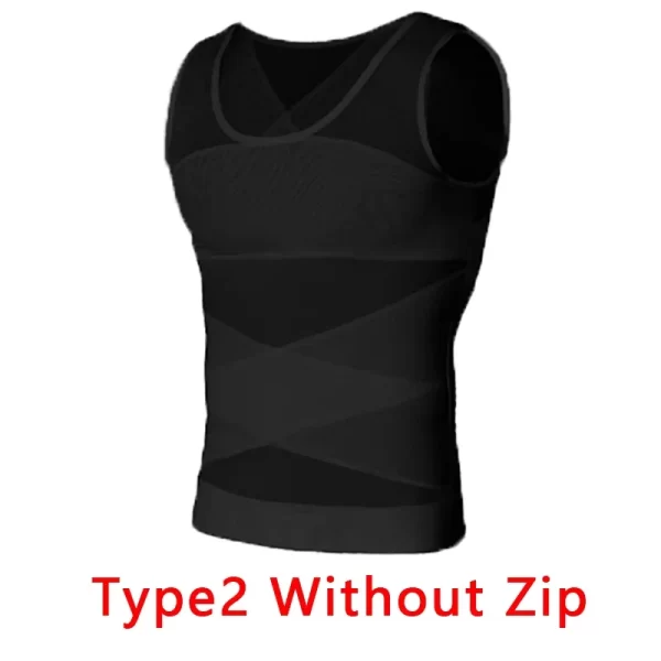 Camiseta de compressão do peito masculino CXZD, Redutor do abdômen, Shaper do corpo, Promover Colete, Fitness Cintura Trainer, Barriga Emagrecimento Espartilho. - Image 10
