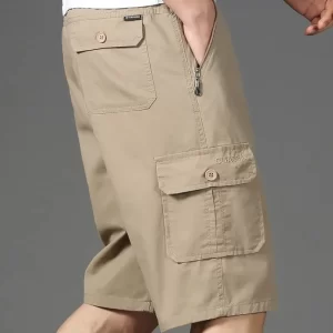 Bermuda vintage masculina, Grande Bolso, de Trabalho, Solto Reta Harajuku Moda Y2k Roupas Casuais Cargo.