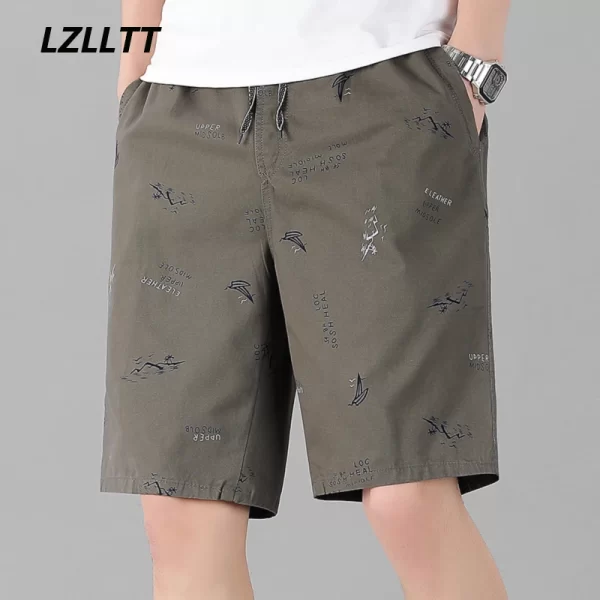 Bermudas de algodão casual de secagem rápida, masculina, outwear, tamanho grande, corredores, 5XL, moda verão, 100%.