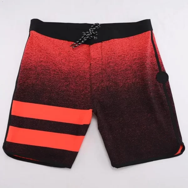 Bermuda masculina spandex, de secagem rápida,  de praia,  de surf, impermeáveis, fitness, de competição, novo. - Image 9