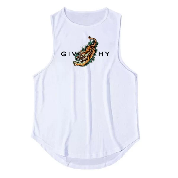Camiseta regata masculina de ginástica para treino, musculação, fitness, sem mangas, roupa esportiva de secagem rápida de praia, colete muscular, verão. - Image 11