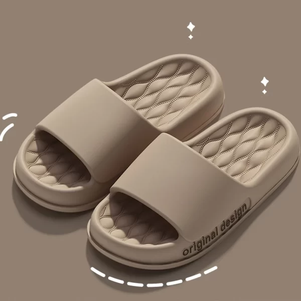 Chinelos antiderrapantes de PVC, unissex,  sapatos de praia, plataforma sólida, interior, banheiro, crianças, verão. - Image 11