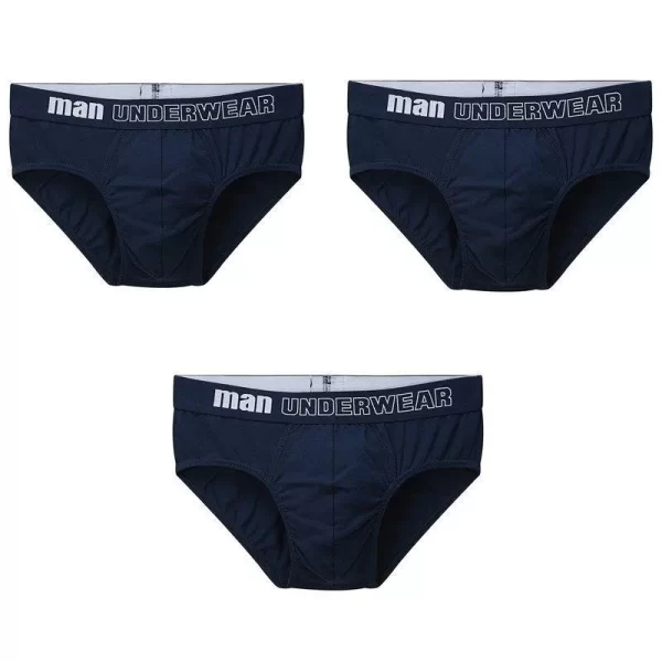 Cueca masculina, CINVIK, de algodão,  sexy, deslizantes, respiráveis, lingerie, lote com 3 pcs ou 6pcs - Image 20