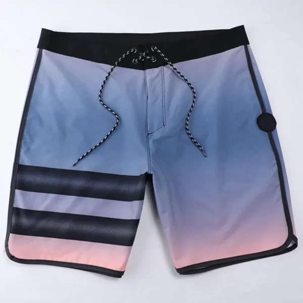 Bermuda masculina spandex, de secagem rápida,  de praia,  de surf, impermeáveis, fitness, de competição, novo. - Image 29