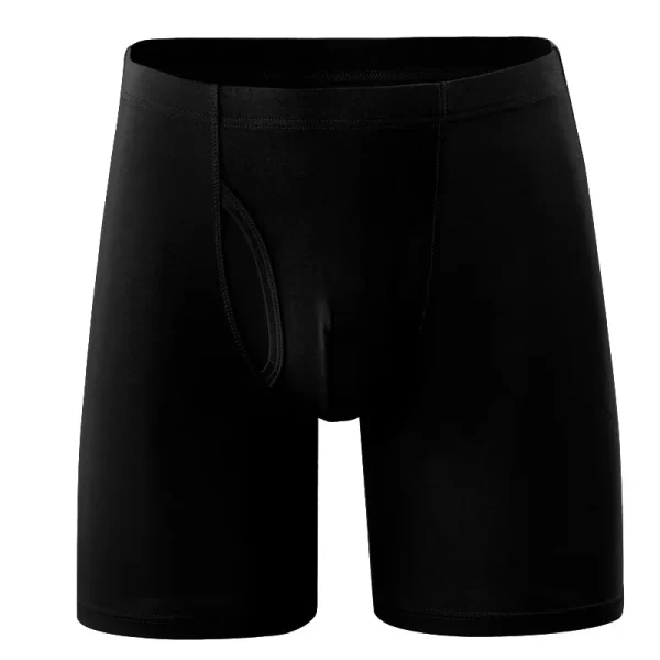 Cueca boxer extra longa masculina, 140kg, macio plus size 6xl 7xl 8xl solto pantie esportes, de alta qualidade, boxershorts. - Image 2