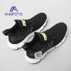 Tênis de corrida unissex branco respirável casual, leve, antiderrapante, esportes clássicos,  de malha. - Image 2