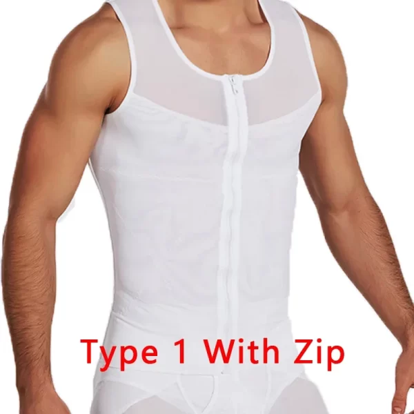 Camiseta de compressão do peito masculino CXZD, Redutor do abdômen, Shaper do corpo, Promover Colete, Fitness Cintura Trainer, Barriga Emagrecimento Espartilho. - Image 7
