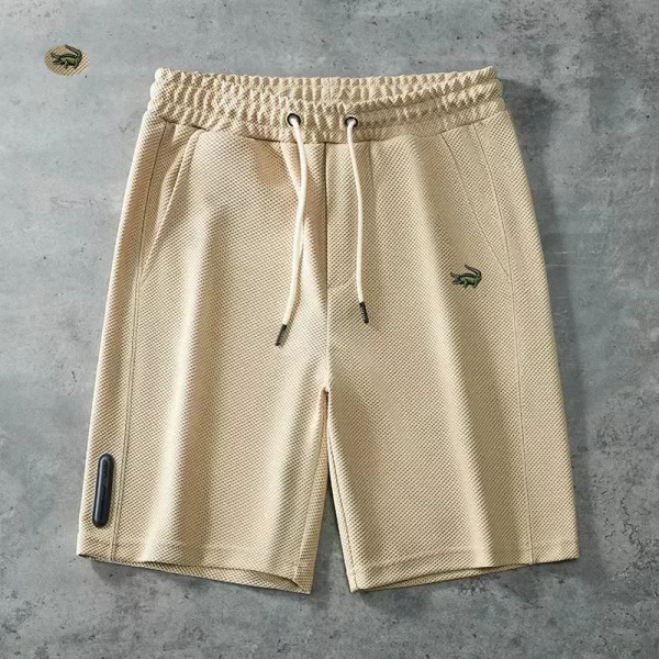 Shorts esportivo de verão, fino masculino,  rasgada para basquetebol fitness, casual, calça média, ao ar livre, moda, alta qualidade, verão. - Image 5