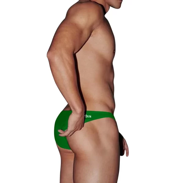 Cueca masculina, CMENIN-Roupa,  Gay Biquíni, Deslizamento Jockstrap, Cintura Baixa,  Sólidas, 3Pcs - Image 4