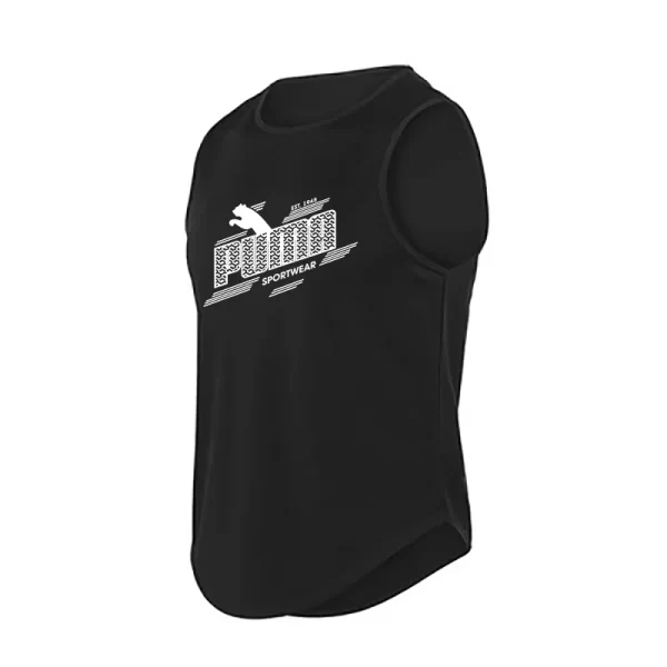 Camiseta regata masculina, tops esportivos de fitness, respirável, ajuste solto, treinamento, sem mangas,  de secagem rápida, roupas de ginástica, verão. - Image 20