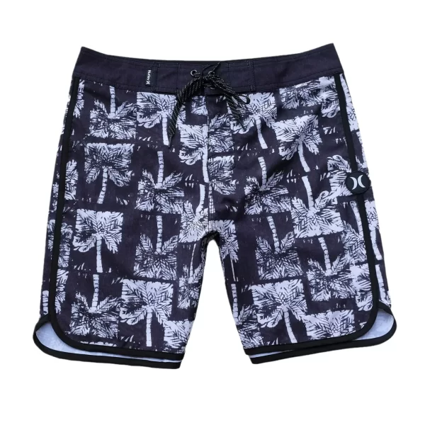 Bermuda masculina impermeável, de secagem rápida, elasticidade de 4 vias, surf na praia, ginástica fitness, de natação. - Image 9