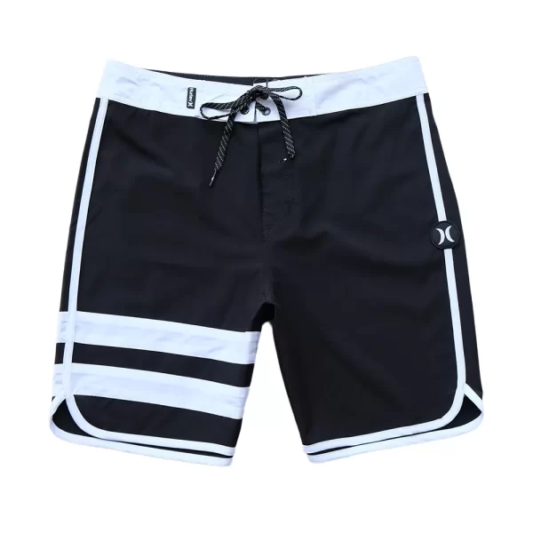 Bermuda masculina impermeável, de secagem rápida, elasticidade de 4 vias, surf na praia, ginástica fitness, de natação. - Image 8