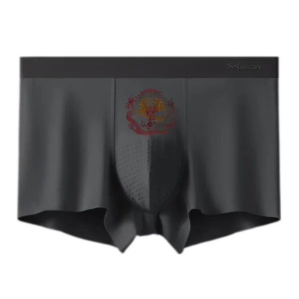 Cueca boxer masculina, de conforto magnético, roupa interior algodão, saudável, antibacteriano - Image 11