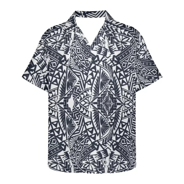 Camisa masculina, manga curta, casual,  de flores havaianas, roupas estampadas em 3D,  de viagem, verão. - Image 14