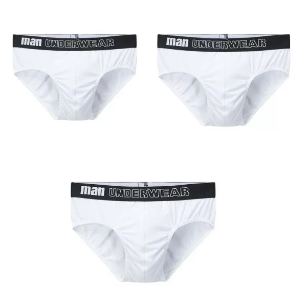 Cueca masculina, CINVIK, de algodão,  sexy, deslizantes, respiráveis, lingerie, lote com 3 pcs ou 6pcs - Image 16
