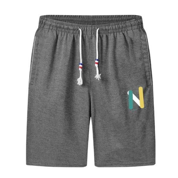 Bermuda de praia masculina com cano reto solto, casual de malha para basquete plus size 6XL, moda verão. - Image 5
