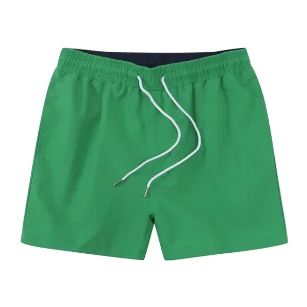 Shorts de verão casual masculino, de praia fitness,  de corrida respirável, marca cavalo, roupa de banho nova. - Image 7