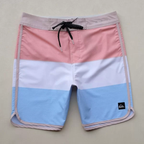 Bermuda masculina impermeável, de secagem rápida, elasticidade de 4 vias, surf na praia, ginástica fitness, de natação. - Image 16