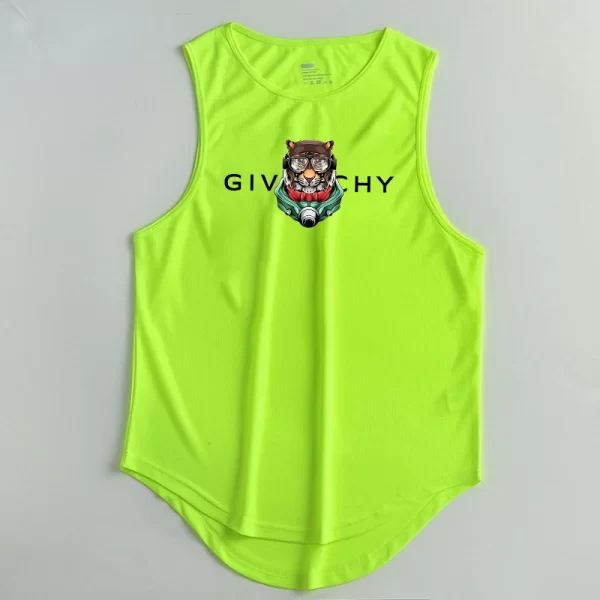 Camiseta regata masculina de ginástica para treino, musculação, fitness, sem mangas, roupa esportiva de secagem rápida de praia, colete muscular, verão. - Image 14