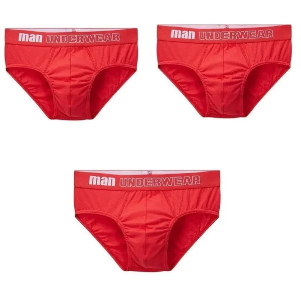 Cueca masculina, CINVIK, de algodão,  sexy, deslizantes, respiráveis, lingerie, lote com 3 pcs ou 6pcs - Image 21