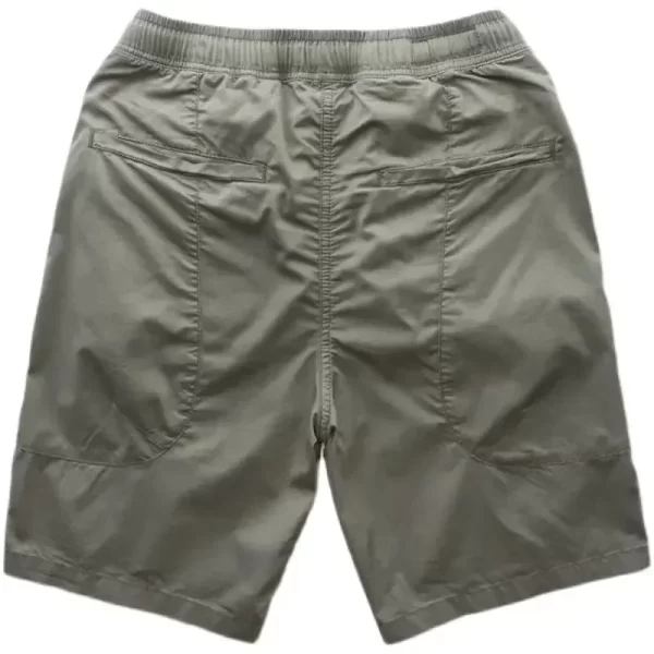 Shorts masculino, de carga retas, calções de Bermudas soltas, de trabalho monocromático, casual, verão. - Image 4