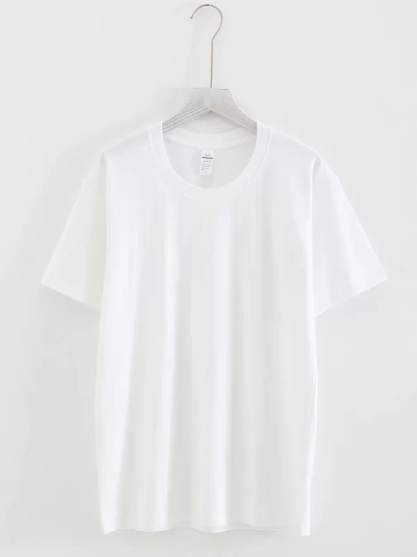 Camiseta manga curta extragrande feminina, Karsny, 100% algodão, monocromática, top, solta, cinza, branco, verão, oversize. - Image 9
